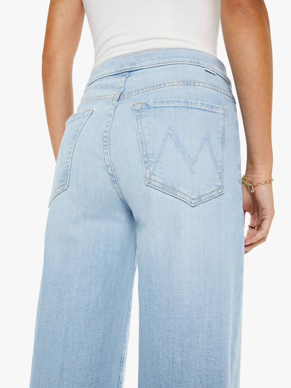 NEW MOTHER tab undercover skimp pants in you're my favorite - Picture 5 of 6